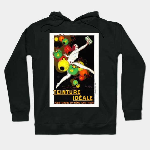 Teinture Idéale France Vintage Poster 1928 Hoodie by vintagetreasure